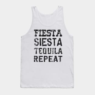 Fiesta siesta tequila Tank Top